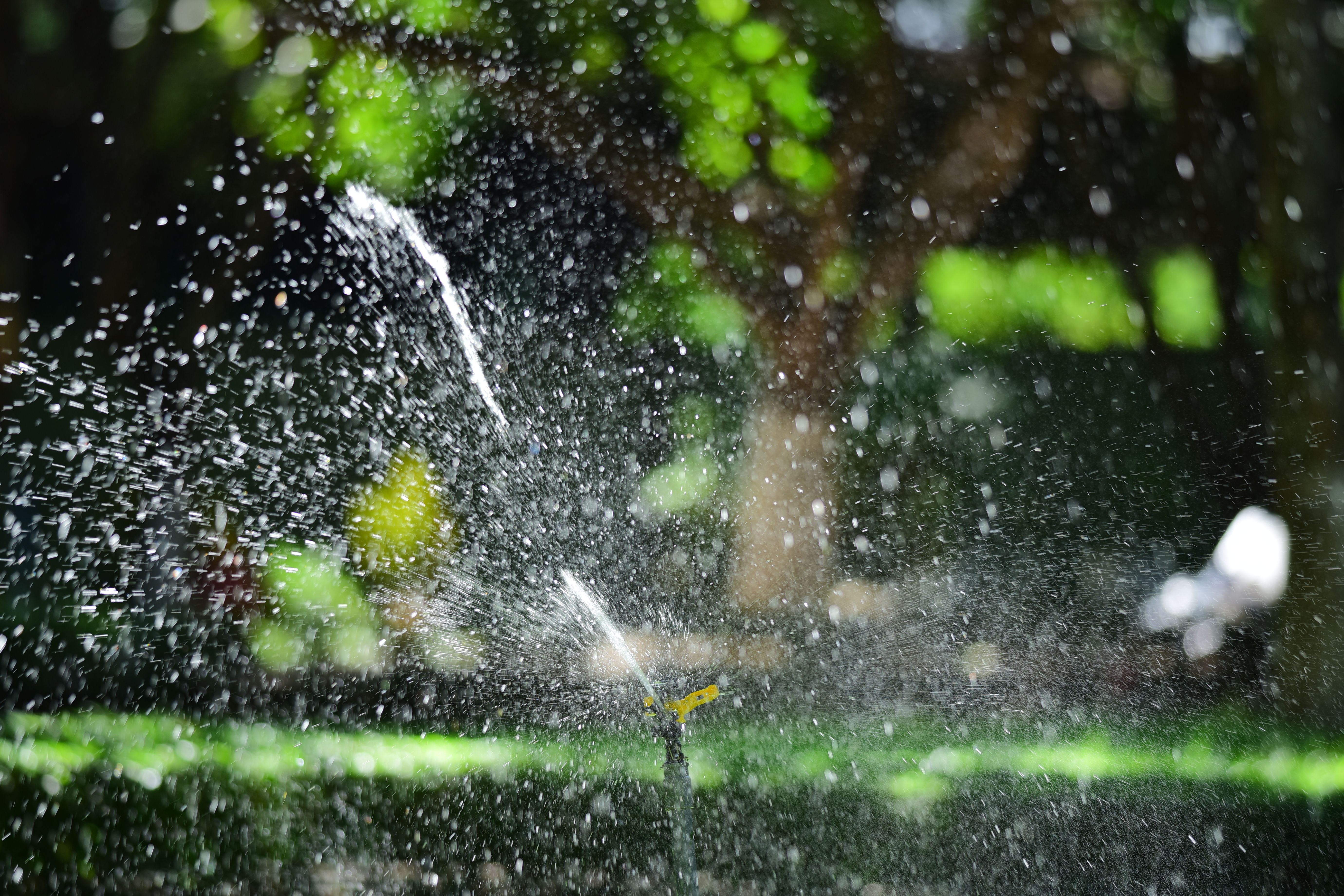 Arrosage des espaces verts